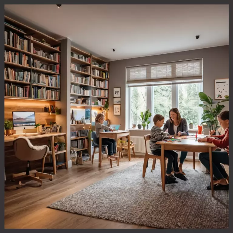 Homeoffice mit Familie