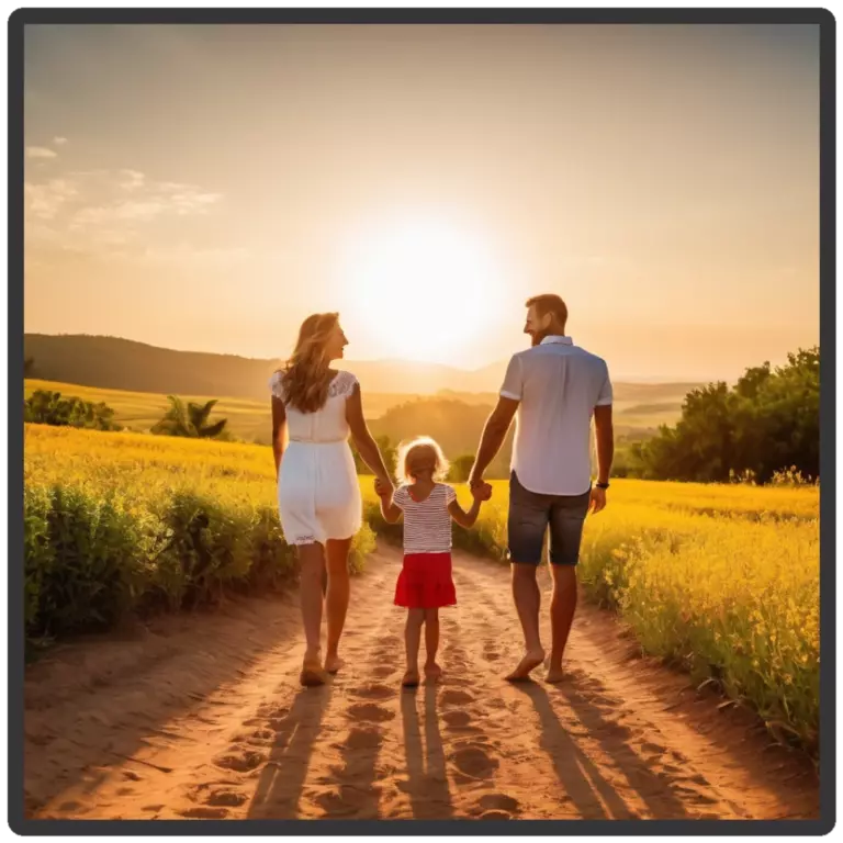 Motivierte Glückliche Eltern